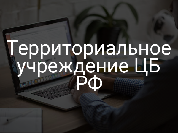 Территориальное учреждение ЦБ РФ