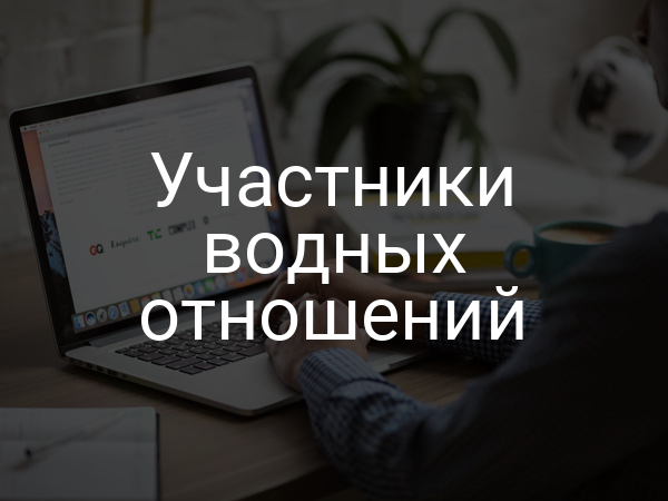 Участники водных отношений