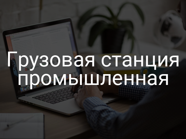 Грузовая станция промышленная
