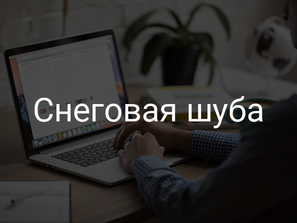 Снеговая шуба