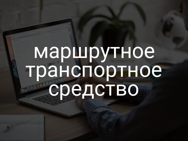 Маршрутное транспортное средство