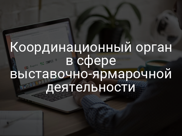 Координационный орган в сфере выставочно-ярмарочной деятельности