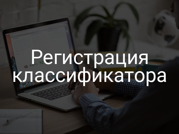 Регистрация классификатора