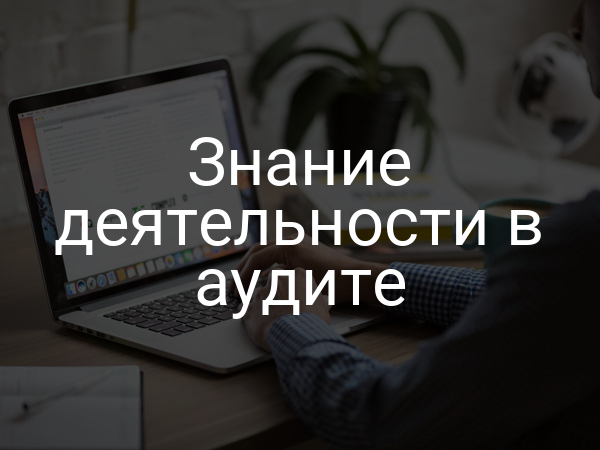 Знание деятельности в аудите