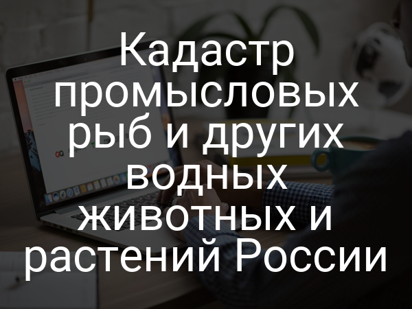 Кадастр промысловых рыб и других водных животных и растений России