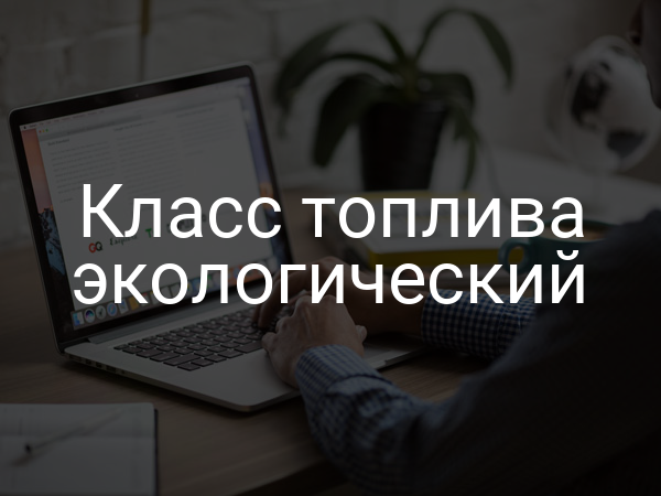 Класс топлива экологический