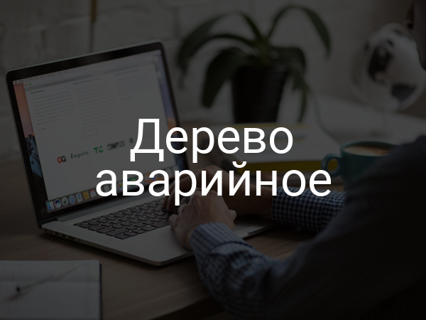 Дерево аварийное