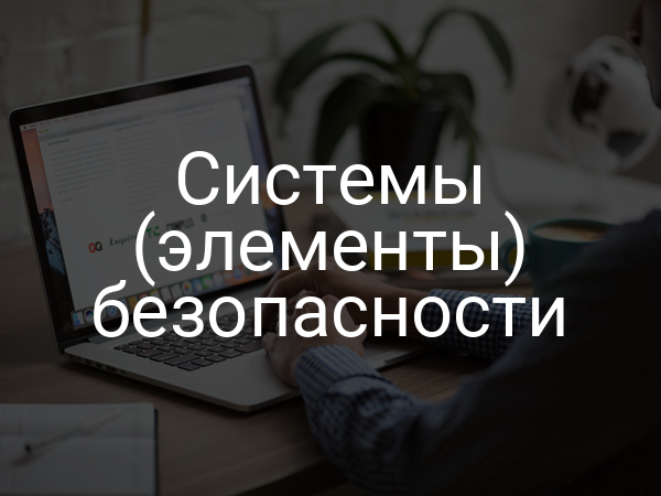 Системы (элементы) безопасности