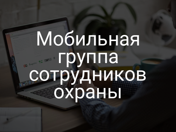 Мобильная группа сотрудников охраны