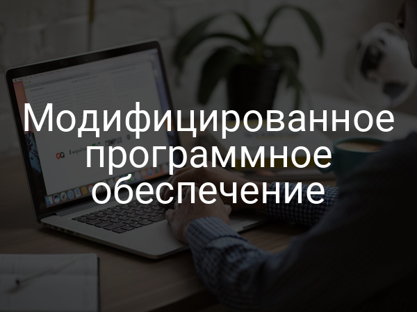 Модифицированное программное обеспечение