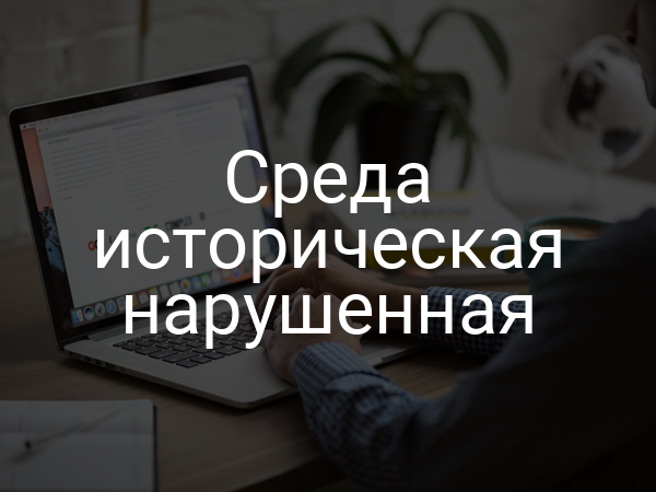 Среда историческая нарушенная