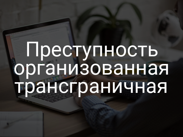 Преступность организованная трансграничная