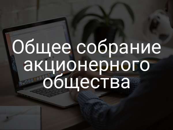 Общее собрание акционерного общества