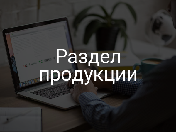Раздел продукции