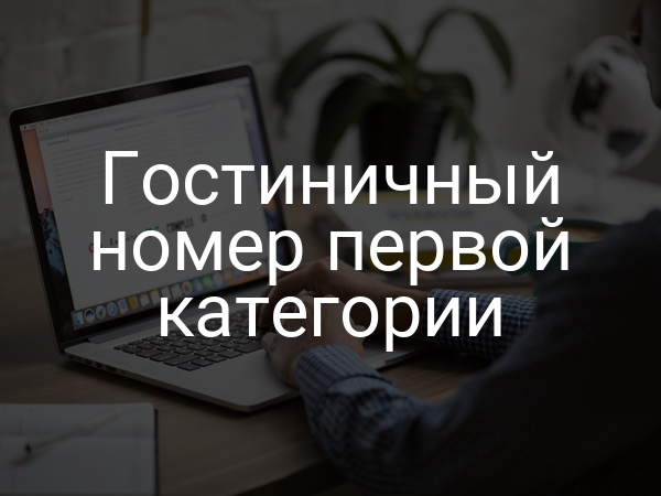 Гостиничный номер первой категории