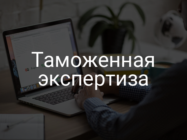 Таможенная экспертиза