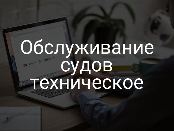 Обслуживание судов техническое