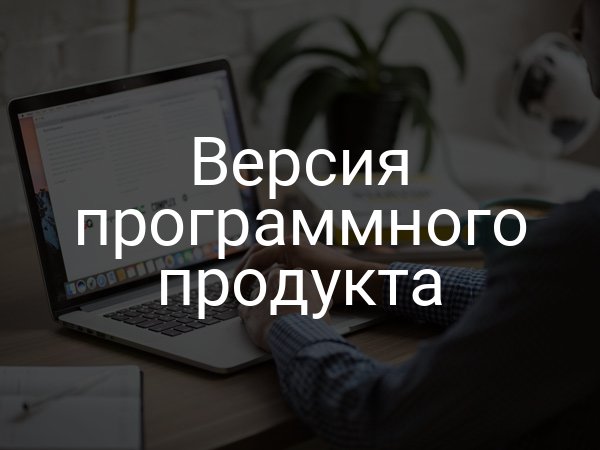 Версия программного продукта