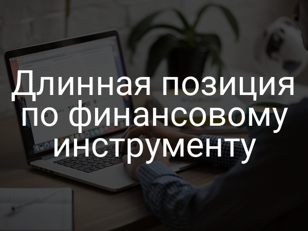 Длинная позиция по финансовому инструменту