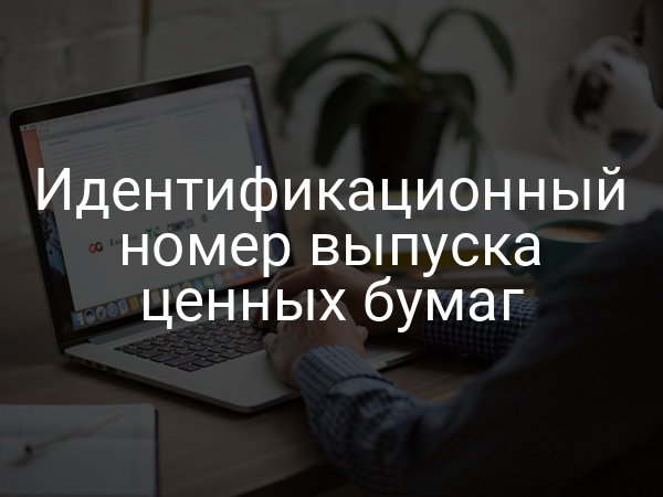 Идентификационный номер выпуска ценных бумаг