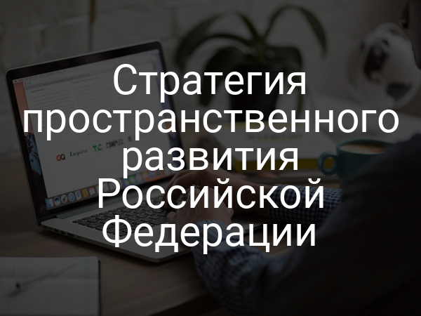 Стратегия пространственного развития Российской Федерации