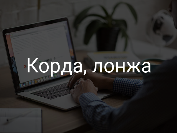 Корда, лонжа