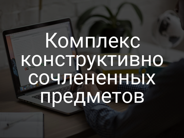 Комплекс конструктивно сочлененных предметов