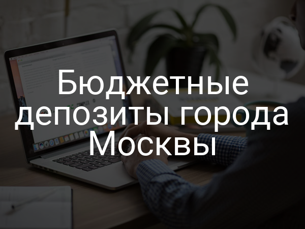 Бюджетные депозиты города Москвы