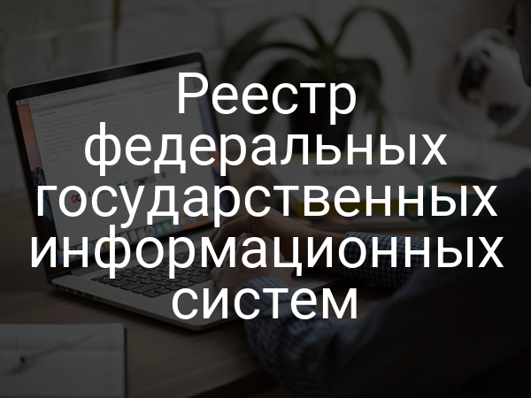 Реестр федеральных государственных информационных систем