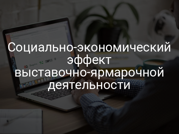 Социально-экономический эффект выставочно-ярмарочной деятельности