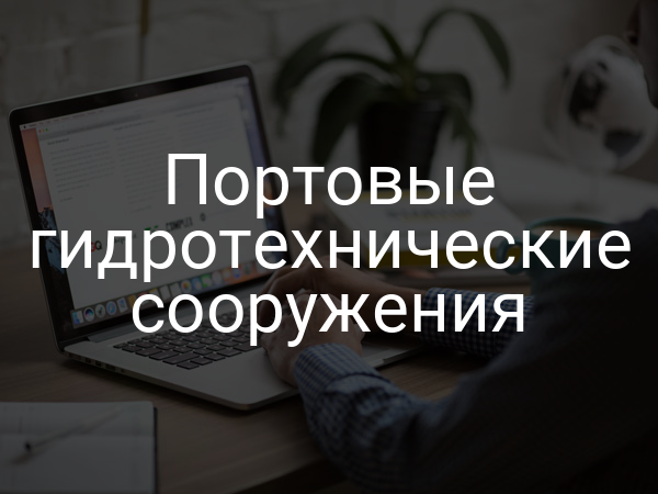 Портовые гидротехнические сооружения