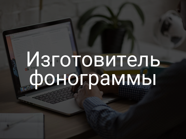 Изготовитель фонограммы