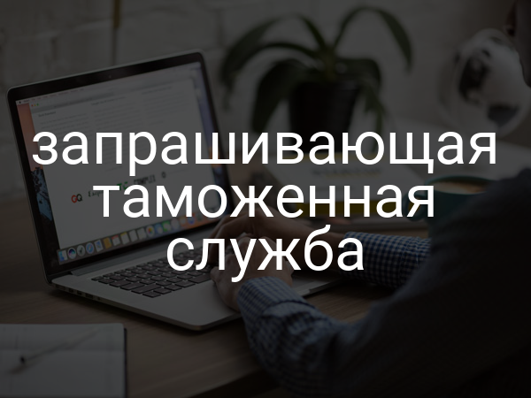 запрашивающая таможенная служба