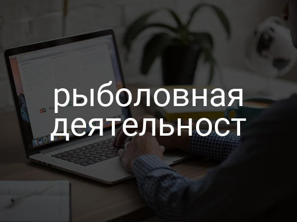 рыболовная деятельност