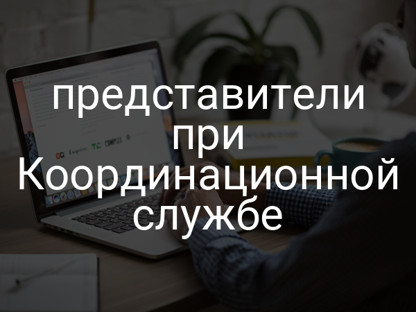 представители при Координационной службе