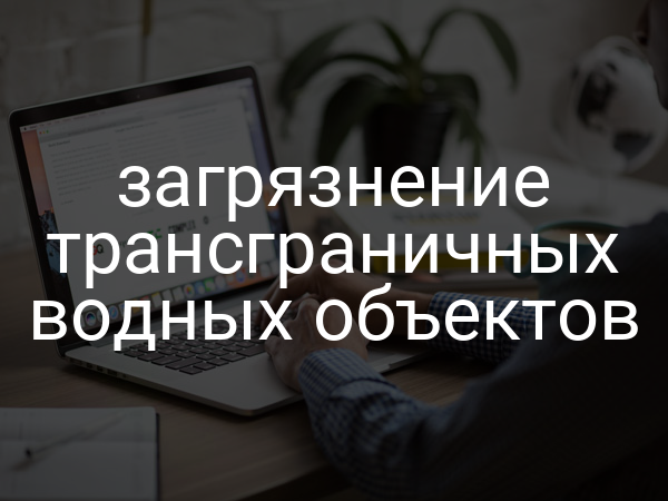 загрязнение трансграничных водных объектов