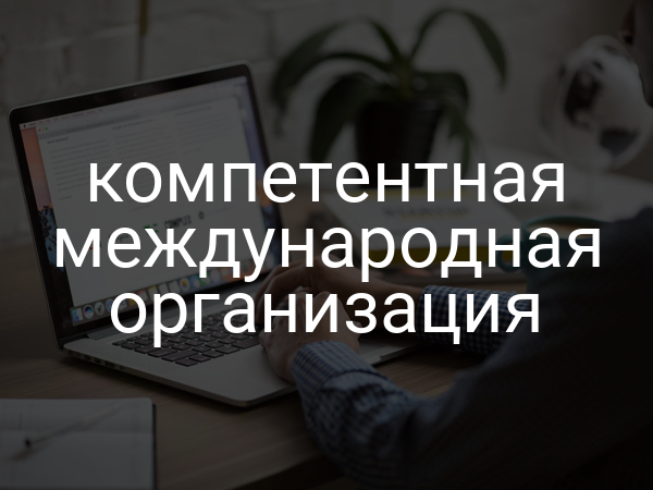 компетентная международная организация