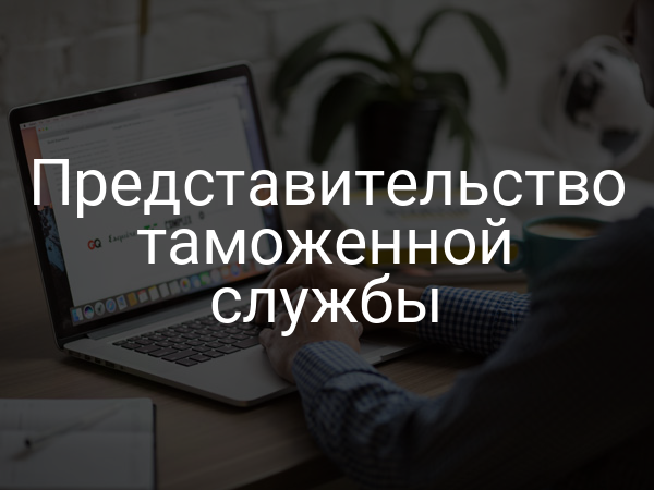 Представительство таможенной службы
