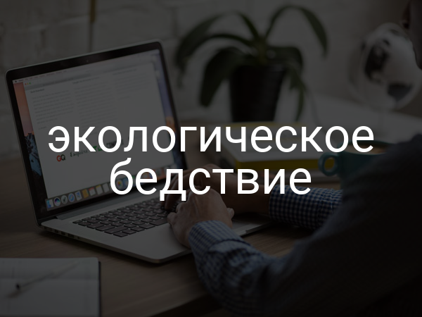 экологическое бедствие