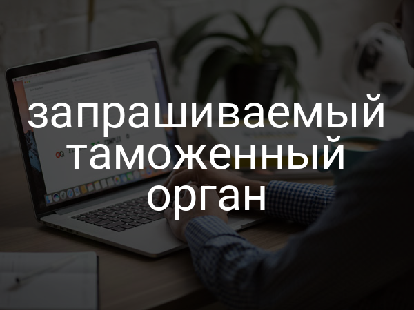 запрашиваемый таможенный орган