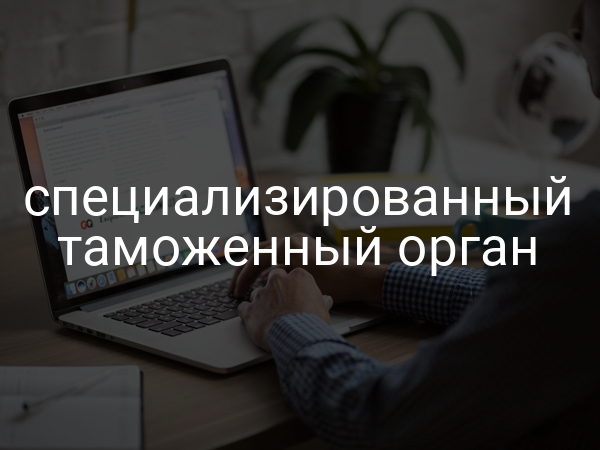 специализированный таможенный орган