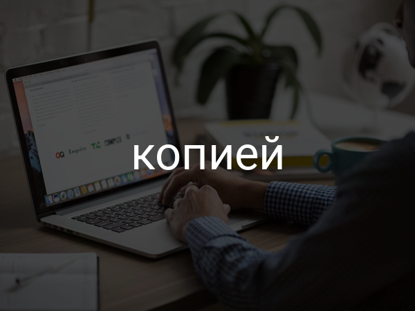 копией