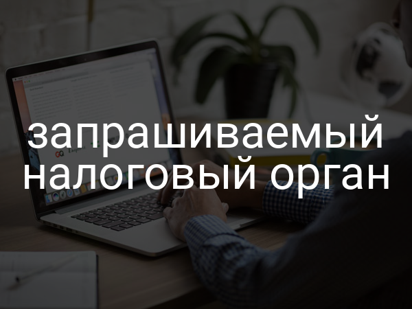 запрашиваемый налоговый орган