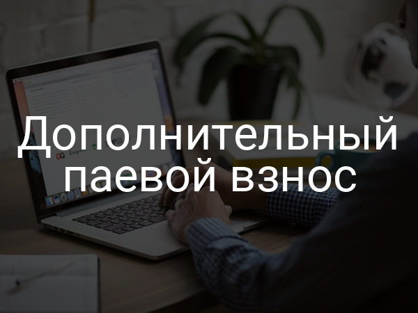 Дополнительный паевой взнос