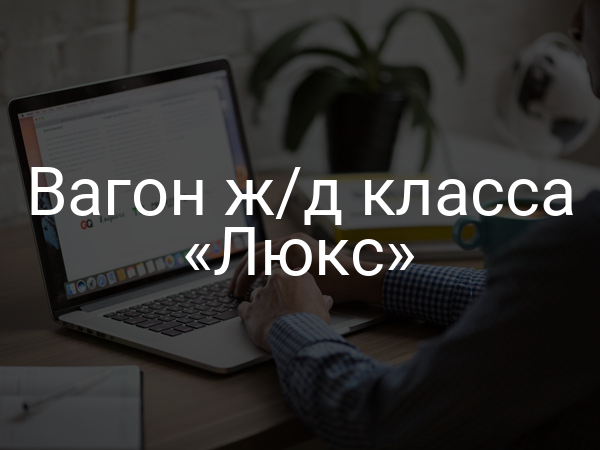 Вагон ж/д класса «Люкс»
