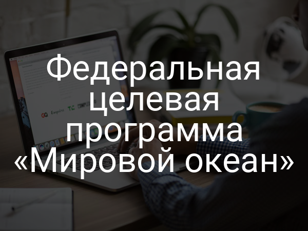 Федеральная целевая программа «Мировой океан»