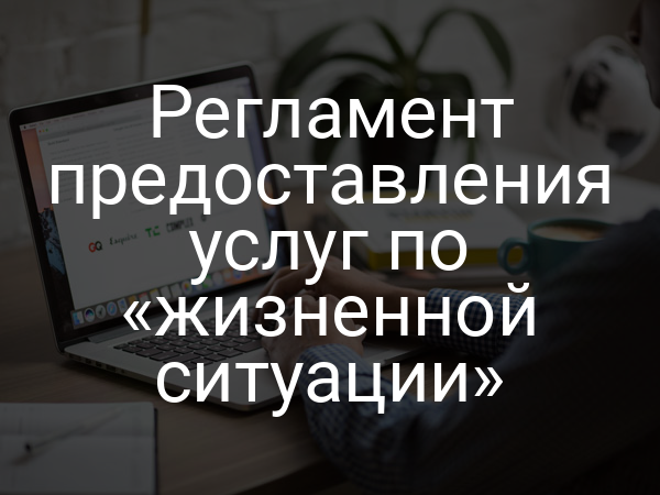 Регламент предоставления услуг по «жизненной ситуации»