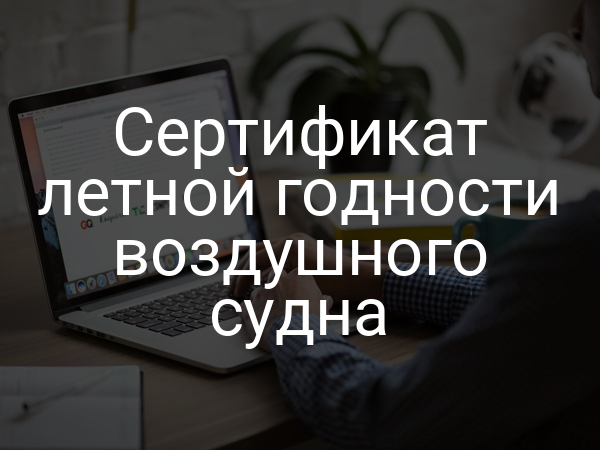 Сертификат летной годности воздушного судна