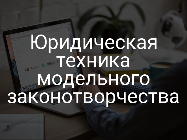 Юридическая техника модельного законотворчества