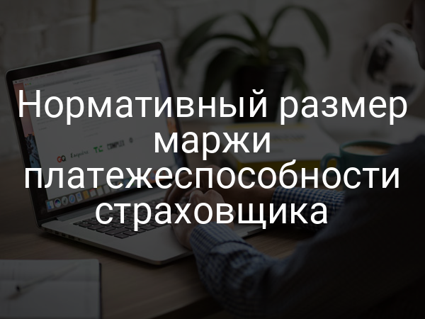 Нормативный размер маржи платежеспособности страховщика